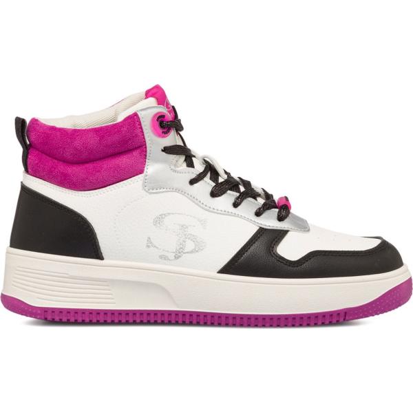 sneakers alte Swish Jeans bianco