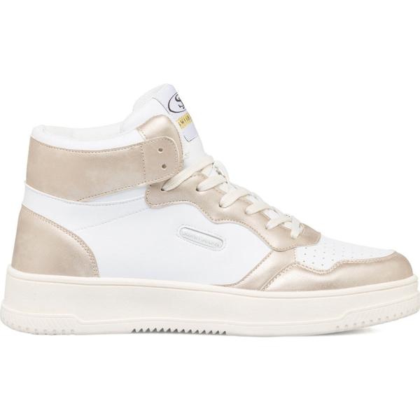 sneakers alte Swish Jeans bianco