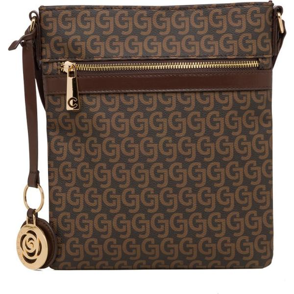 borse a tracolla Carrera Jeans marrone con stampe