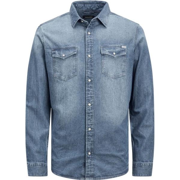 camicie Jack & Jones blu