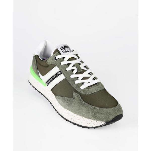sneakers Rifle verde tinta unita