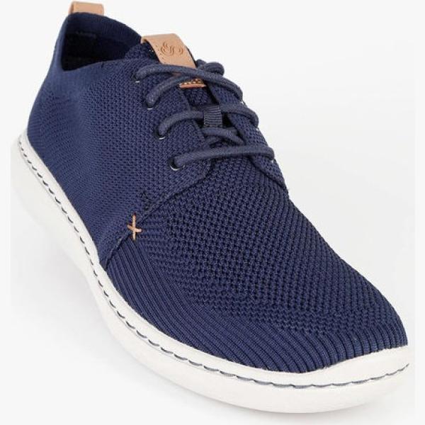sneakers Clarks blu tinta unita