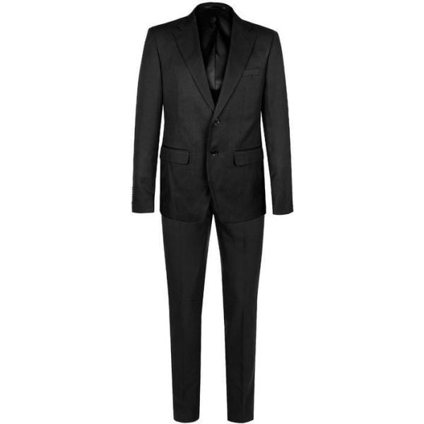 pantaloni Radaus nero tinta unita