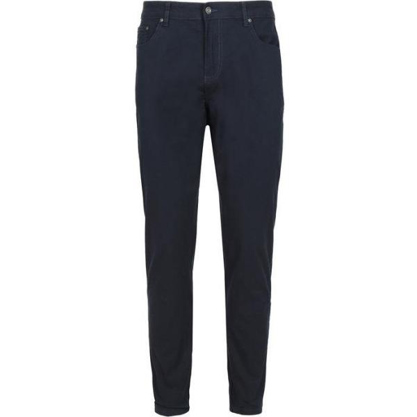 pantaloni Wampum nero tinta unita