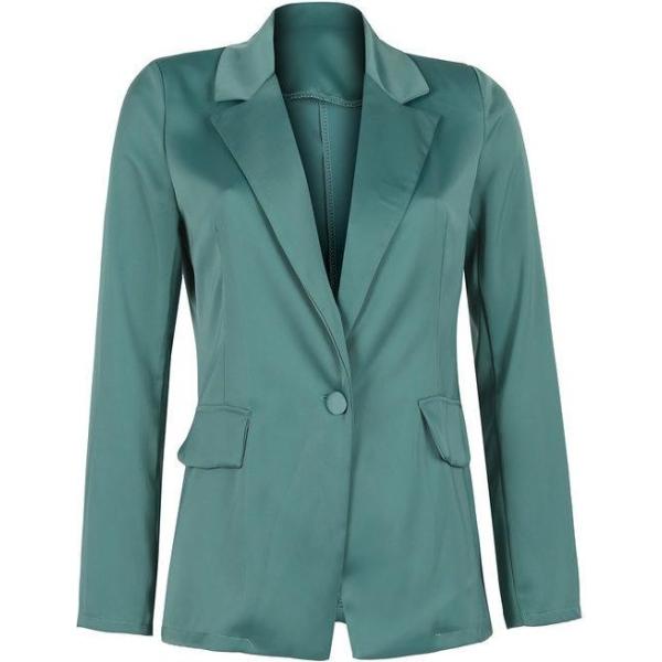 blazer Solada grigio tinta unita