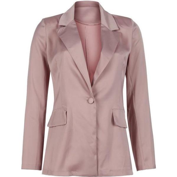 blazer Solada viola tinta unita
