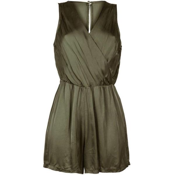 tuta corta Solada verde tinta unita