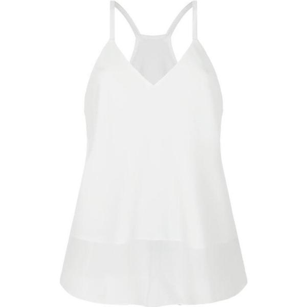 top Solada bianco tinta unita