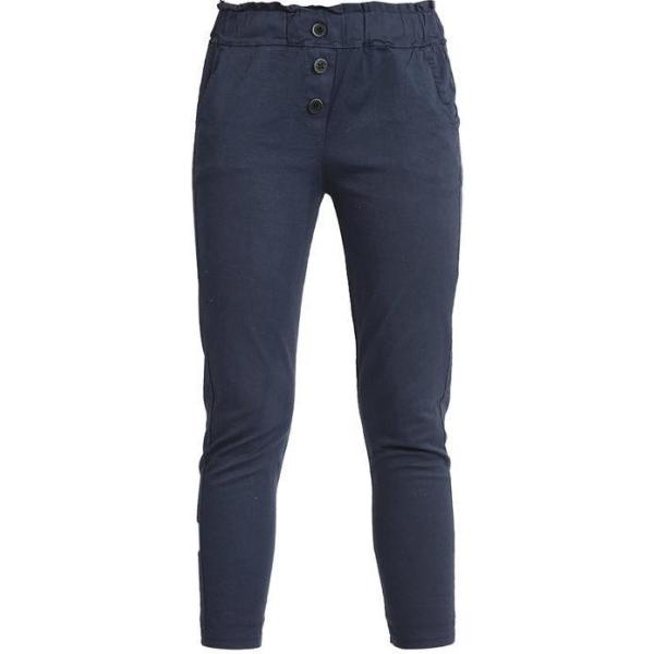 pantaloni Solada blu tinta unita