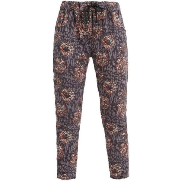 pantaloni Solada marrone animalier