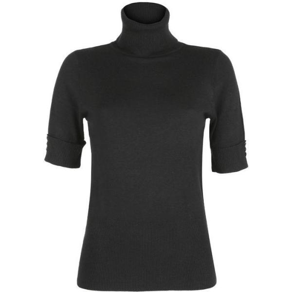 pullovers Bluoltre nero tinta unita