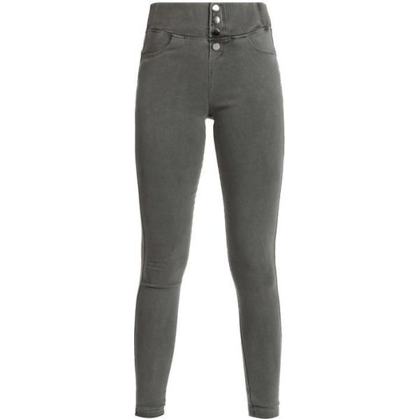 jeggings Solada grigio tinta unita