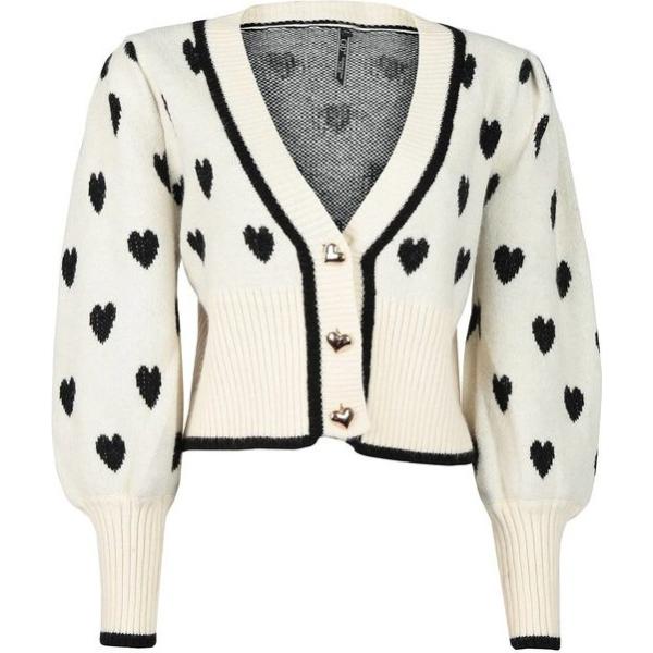 cardigans Golden days paris bianco con stampe
