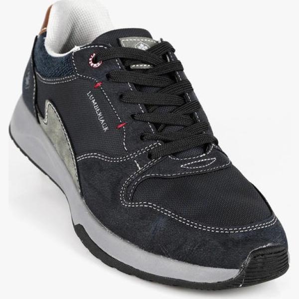 sneakers Lumberjack nero tinta unita