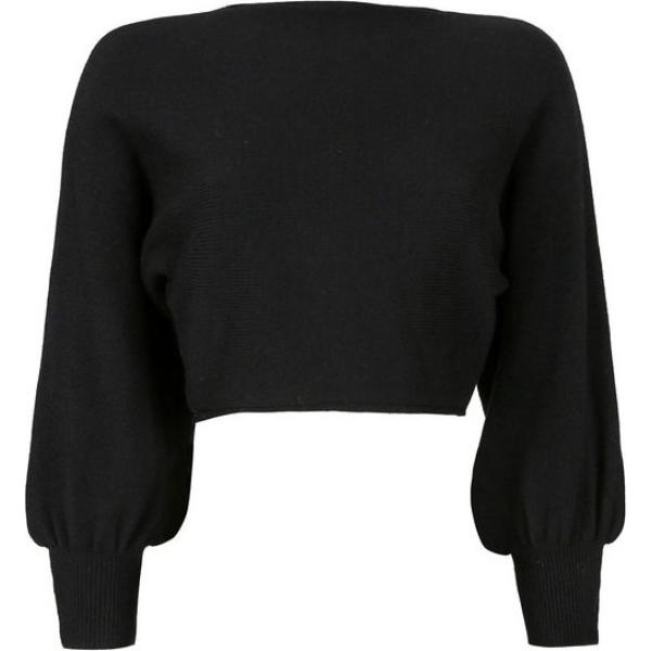pullovers Solada nero tinta unita
