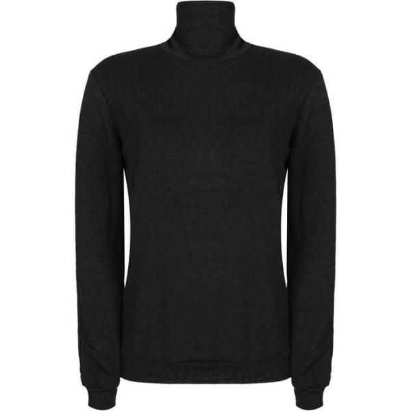 maglieria Kissimo nero tinta unita