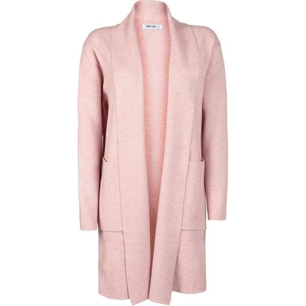 cardigans Sweet Lady rosa tinta unita