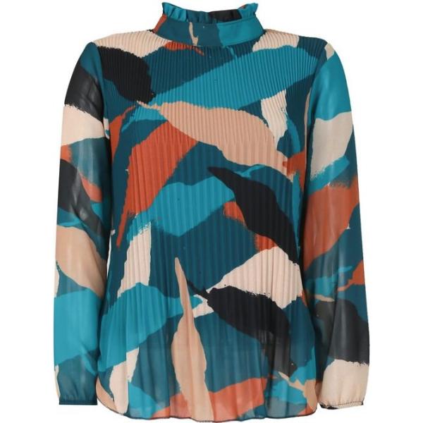 bluse Daystar blu con stampe