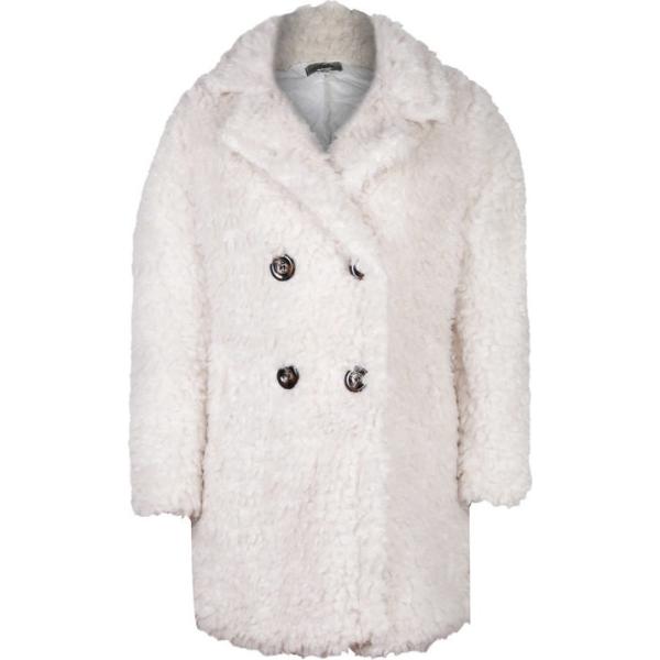 cappotti Le Youyou bianco tinta unita