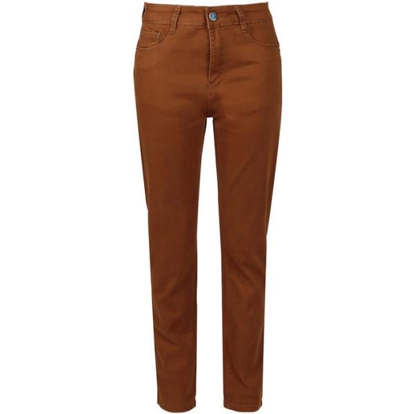 pantaloni Max & Liu rosso tinta unita