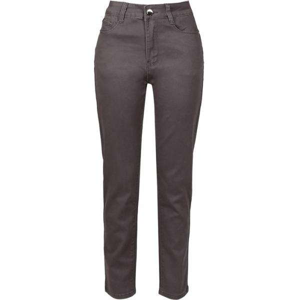 pantaloni Max & Liu grigio tinta unita