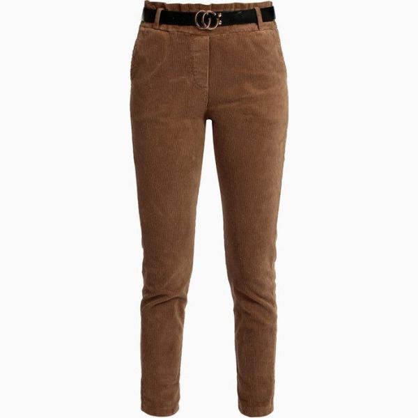 pantaloni Solada marrone tinta unita