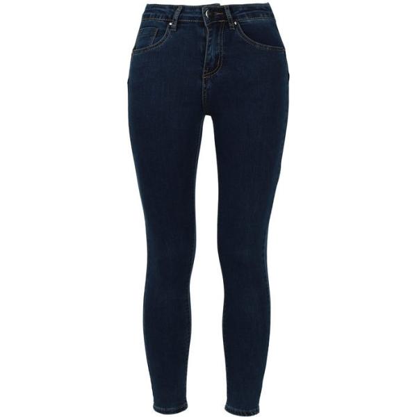 jeans skinny Farfallina blu tinta unita
