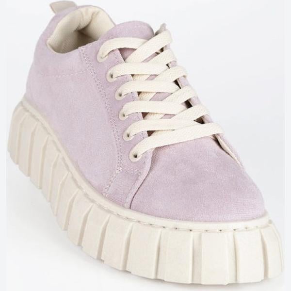 sneakers Mannika viola tinta unita