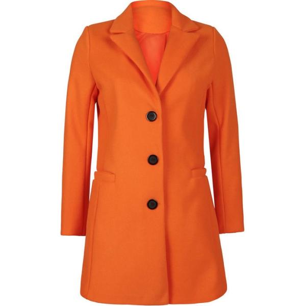cappotti Daystar arancione tinta unita