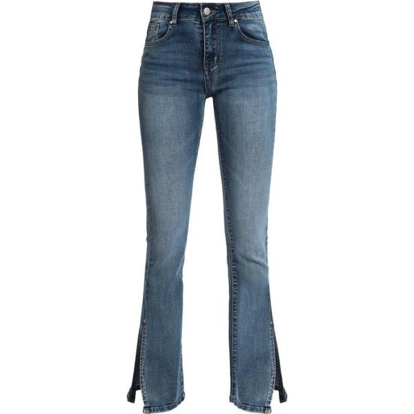 jeans a zampa Miti Baci blu
