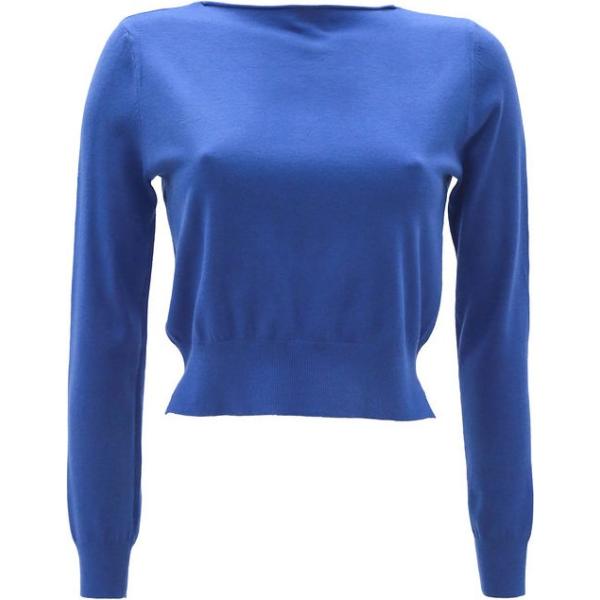 pullovers Solada blu con stampe