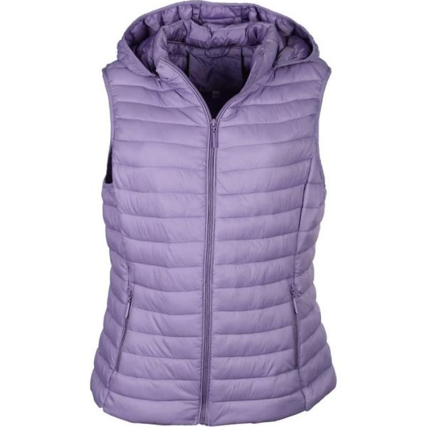 gilet Solada viola tinta unita