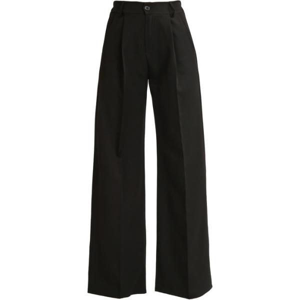 pantaloni Solada nero tinta unita