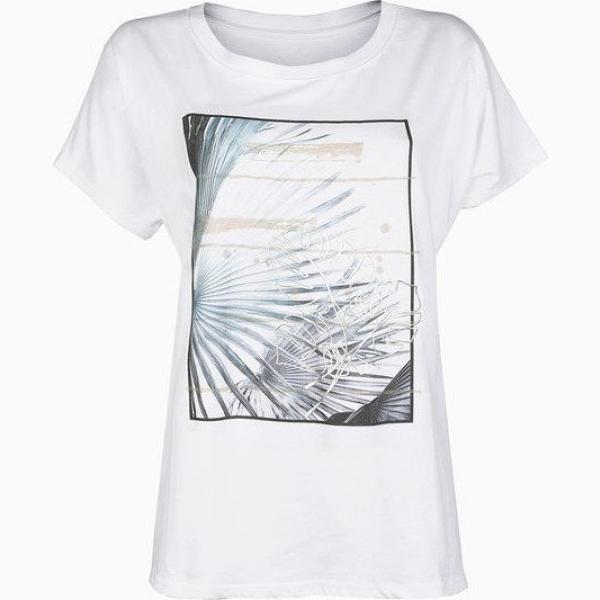 t-shirt Glowy bianco con stampe