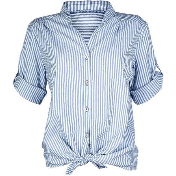 camicie Solada blu a righe