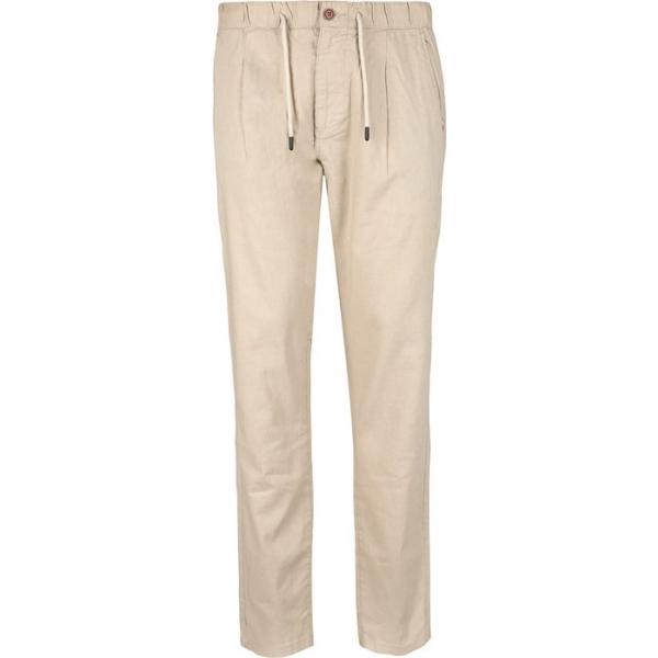 pantaloni Guy marrone tinta unita