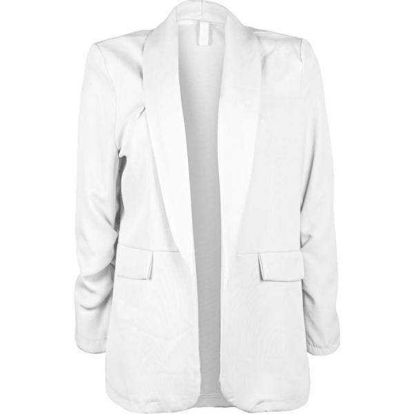 blazer Solada bianco tinta unita