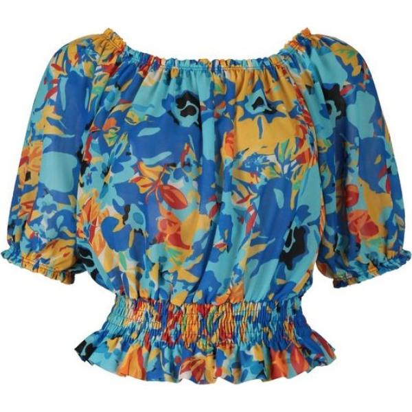 top Ella Style blu