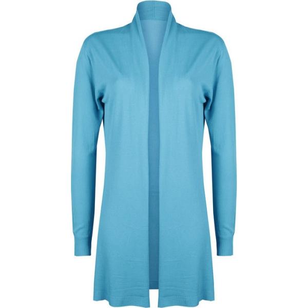 cardigans Solada blu tinta unita