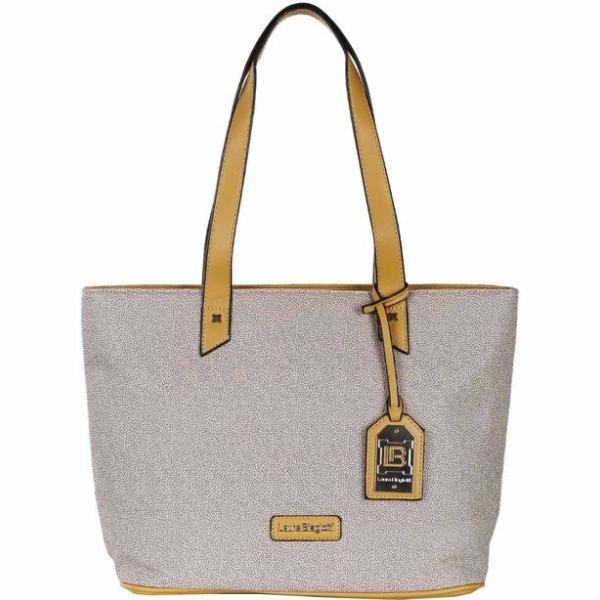 borse a spalla Laura Biagiotti grigio con stampe
