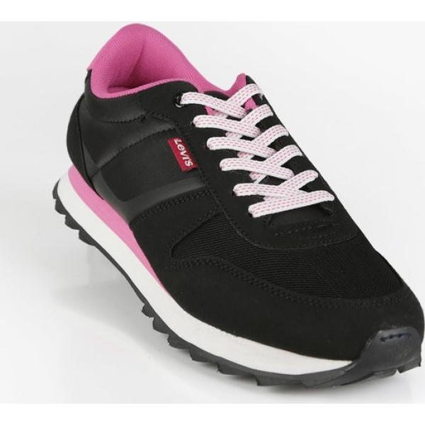 sneakers Levis nero tinta unita