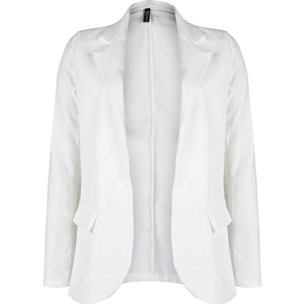 blazer W.Angel bianco tinta unita