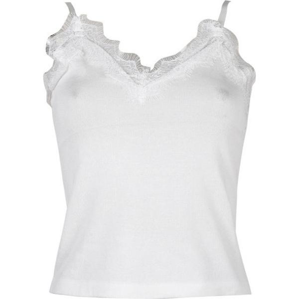 top Cest Monique bianco tinta unita