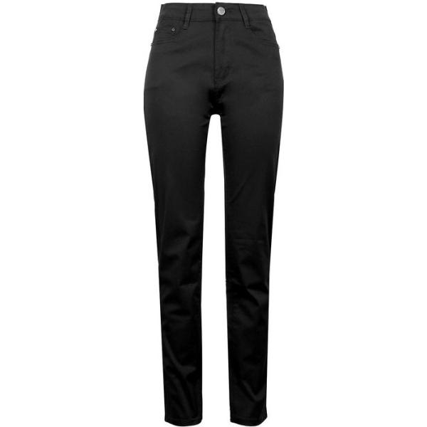 pantaloni Max & Liu nero tinta unita