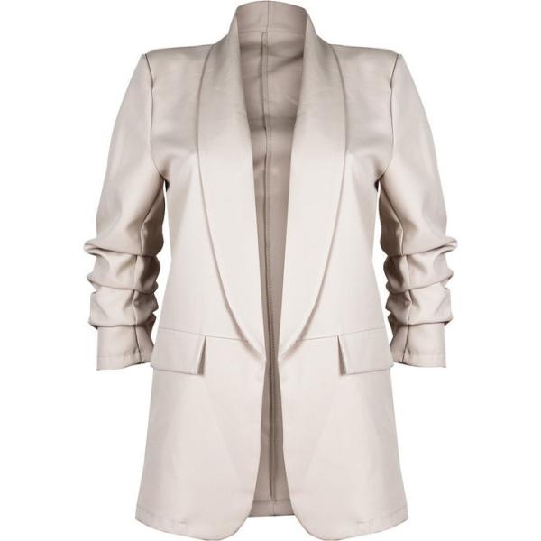 blazer Solada rosa tinta unita