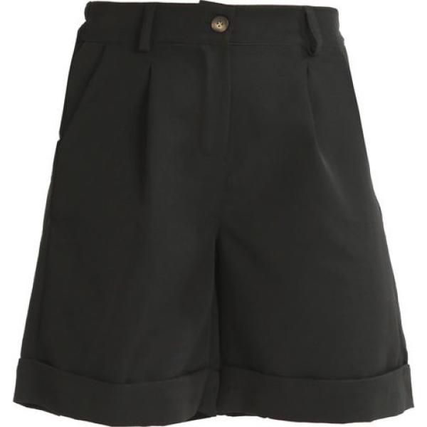 shorts Melitea nero tinta unita