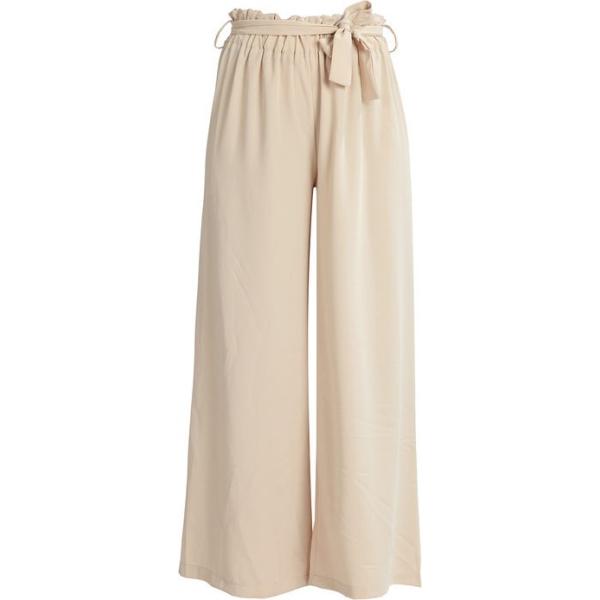 pantaloni culotte Solada marrone tinta unita