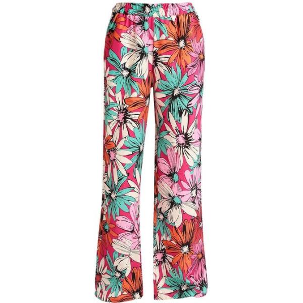 pantaloni Melitea multicolore con stampe