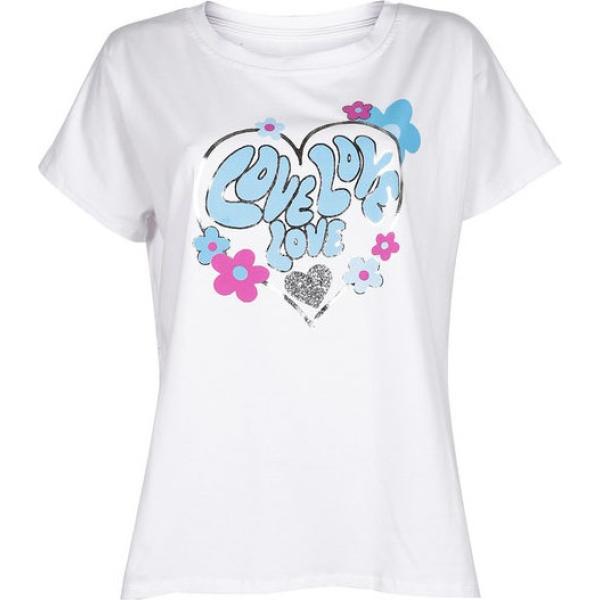 t-shirt Solada bianco con stampe