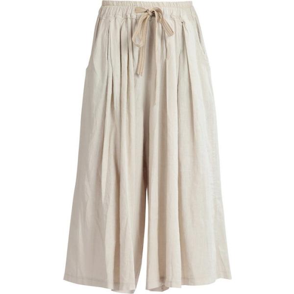 pantaloni Wiya bianco tinta unita